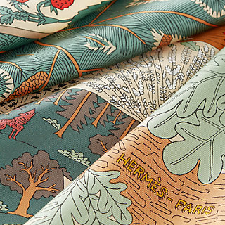 入手困難★送料込♪【HERMES】スカーフ SOUS LE CHARME 90CM Hermès Sous le Charme d'Orphée Double Face Silk Scarf 90cm